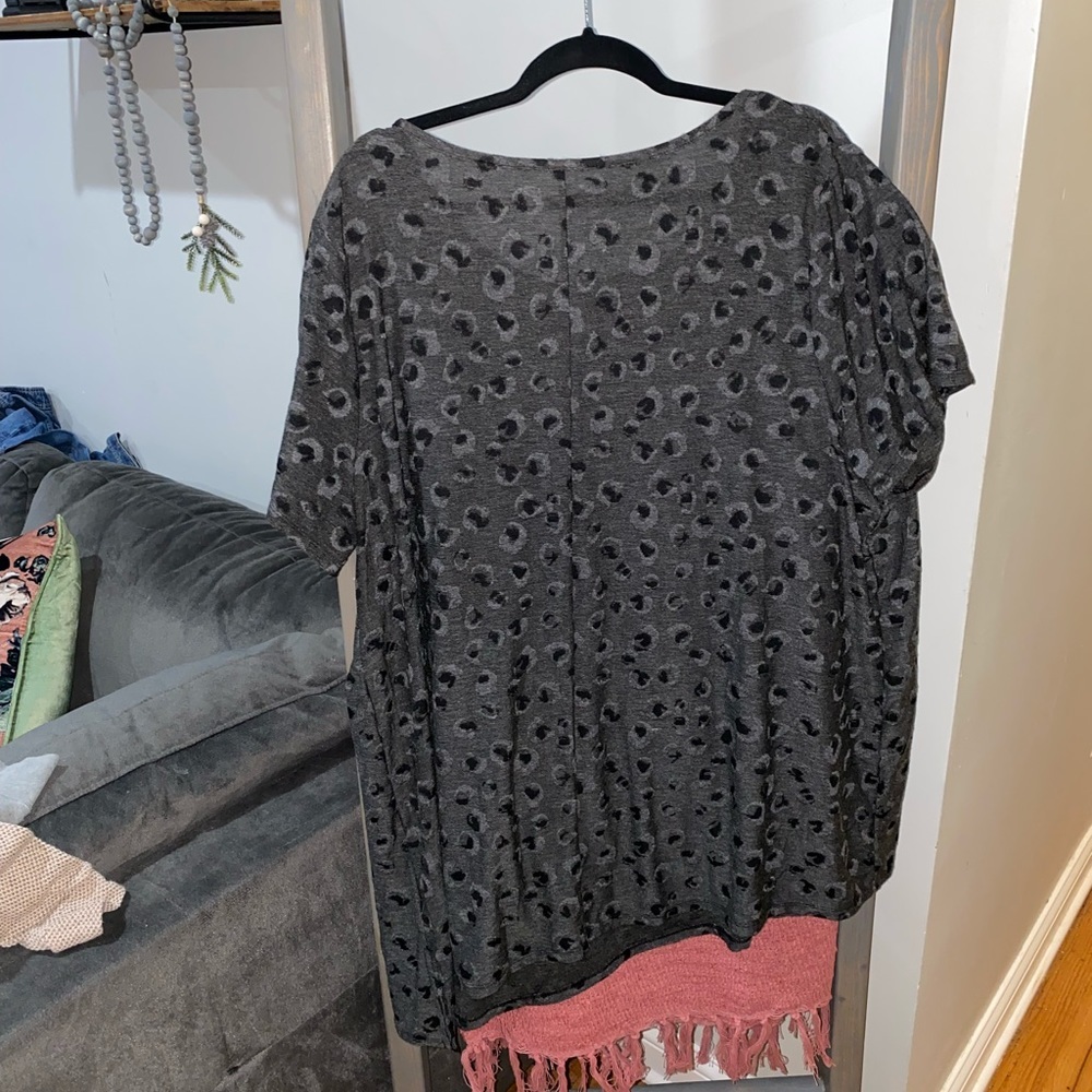 EVRI short sleeve top plus size 2x - Picture 5 of 7